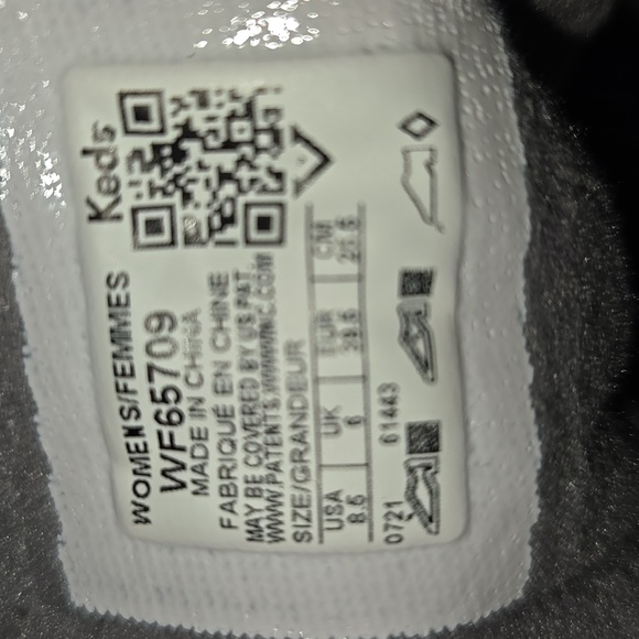 Keds Size 8.5 Tie Gray Short Boot - Picture 7 of 7